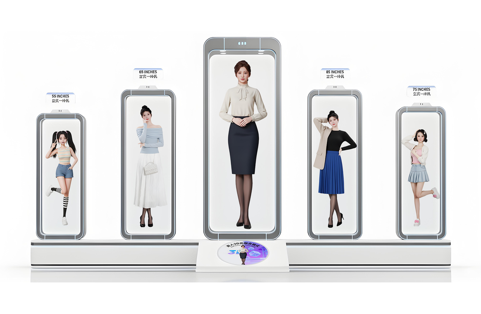 多尺寸机型展示